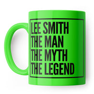 Personalised The Man The Myth Mug